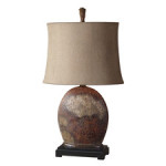 Yunu-Table-Lamp-In-Heavily-Distressed-Rusty-Brown